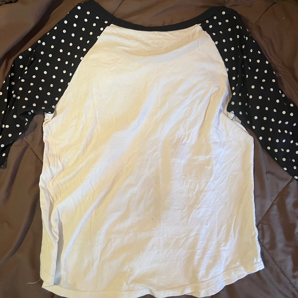 Vintage Mickey XXL baseball shirt 3/4 sleeves - Picture 3 of 3